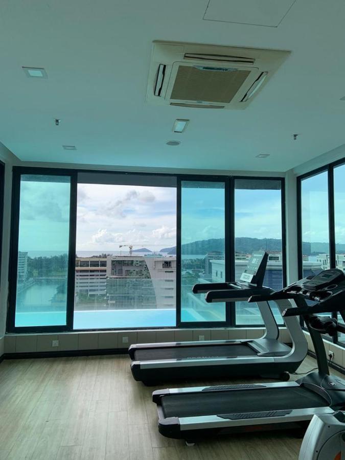 Sky Suite Top Floor With Rooftop Pool & Gym Kota Kinabalu Dış mekan fotoğraf